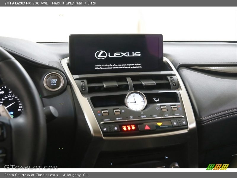 Nebula Gray Pearl / Black 2019 Lexus NX 300 AWD