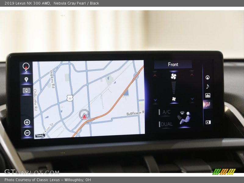 Nebula Gray Pearl / Black 2019 Lexus NX 300 AWD