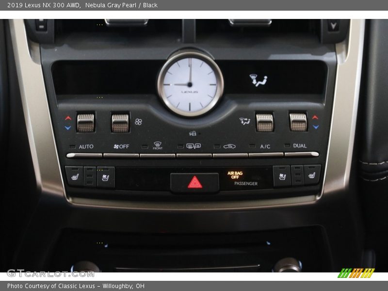 Nebula Gray Pearl / Black 2019 Lexus NX 300 AWD