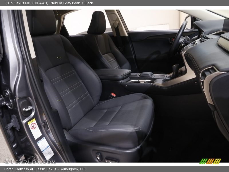 Nebula Gray Pearl / Black 2019 Lexus NX 300 AWD