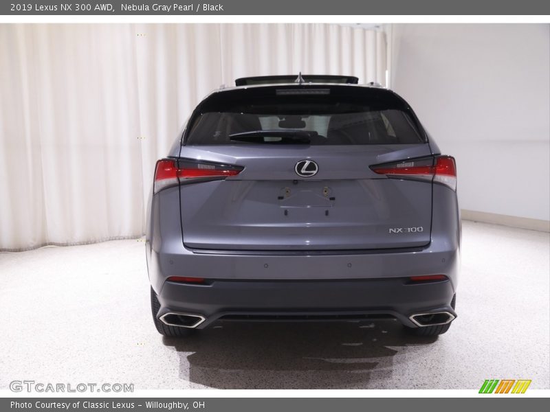 Nebula Gray Pearl / Black 2019 Lexus NX 300 AWD