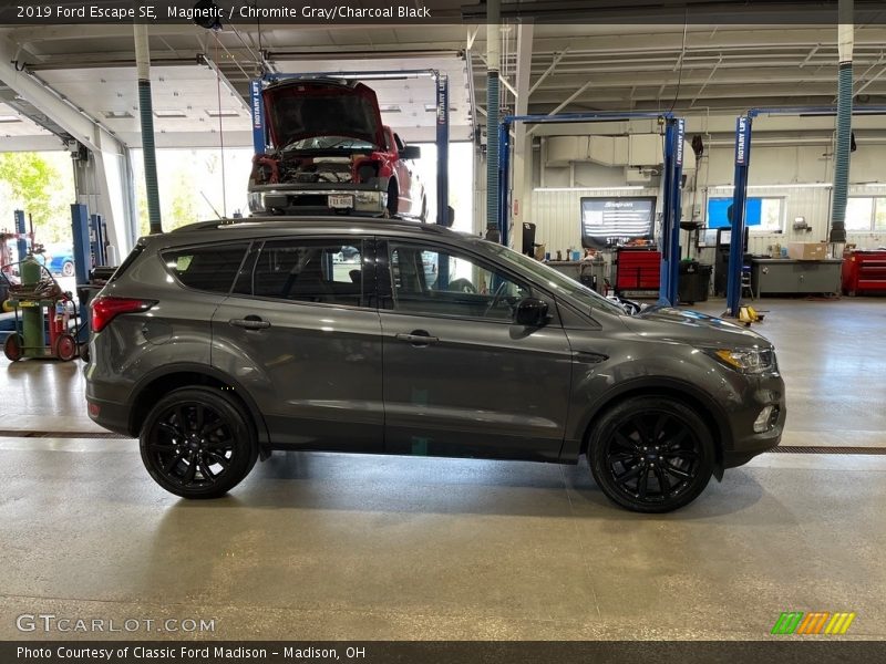 Magnetic / Chromite Gray/Charcoal Black 2019 Ford Escape SE