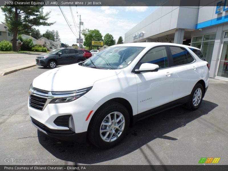 Summit White / Jet Black 2022 Chevrolet Equinox LT AWD