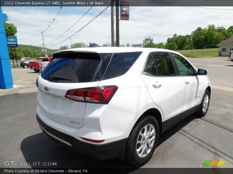 Summit White / Jet Black 2022 Chevrolet Equinox LT AWD