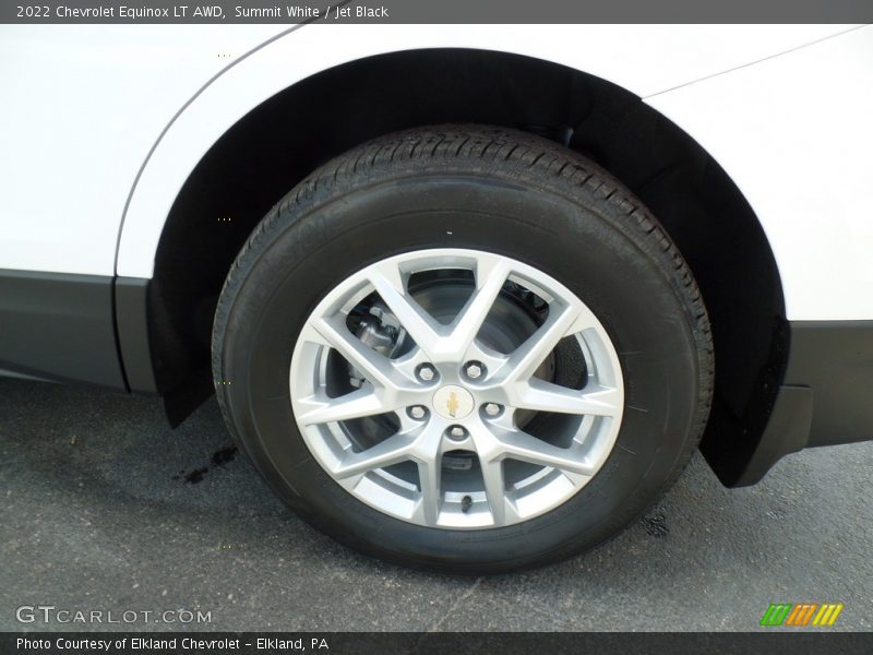 Summit White / Jet Black 2022 Chevrolet Equinox LT AWD