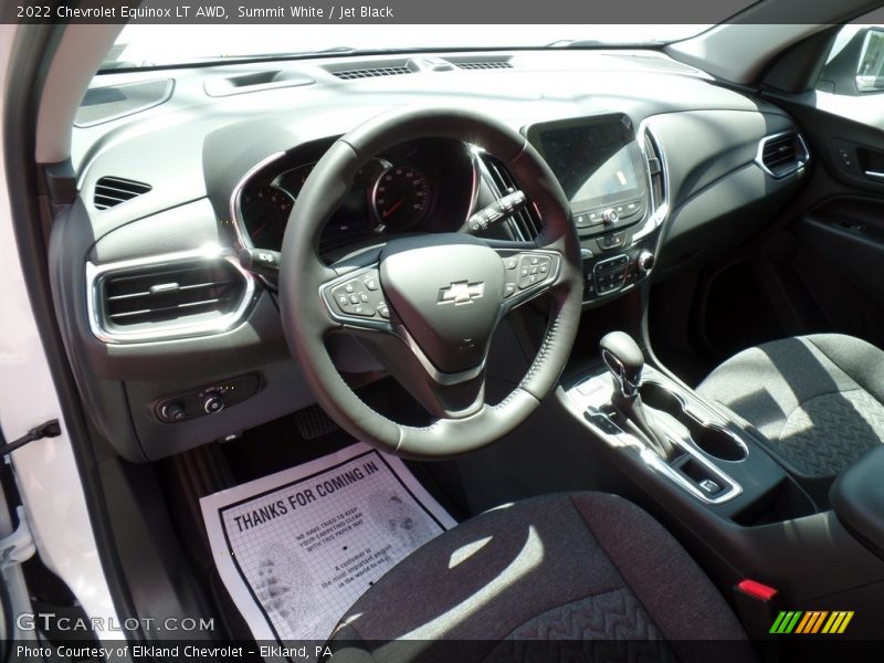 Summit White / Jet Black 2022 Chevrolet Equinox LT AWD