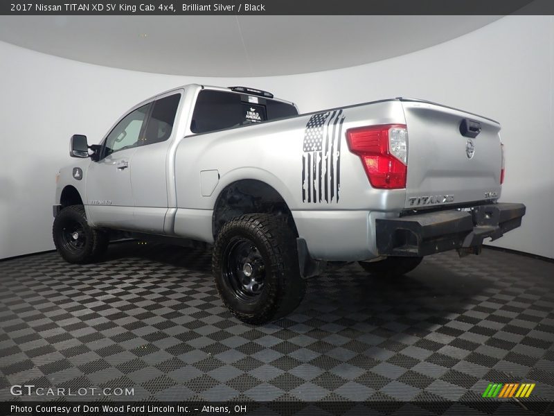Brilliant Silver / Black 2017 Nissan TITAN XD SV King Cab 4x4