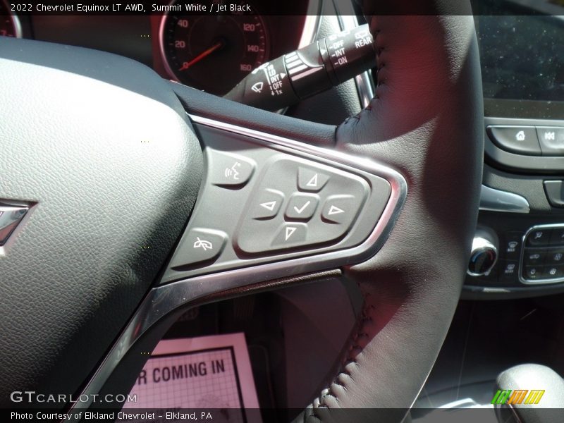 Summit White / Jet Black 2022 Chevrolet Equinox LT AWD