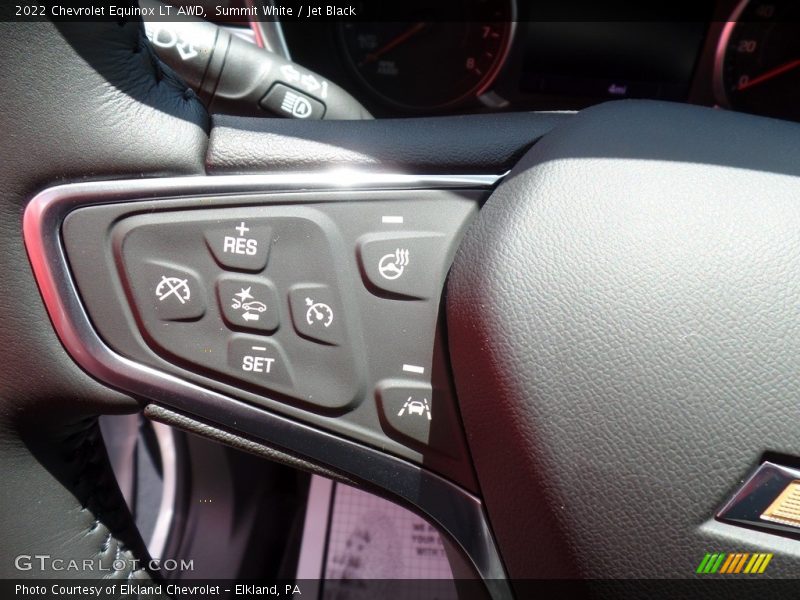 Summit White / Jet Black 2022 Chevrolet Equinox LT AWD