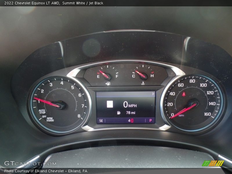 Summit White / Jet Black 2022 Chevrolet Equinox LT AWD