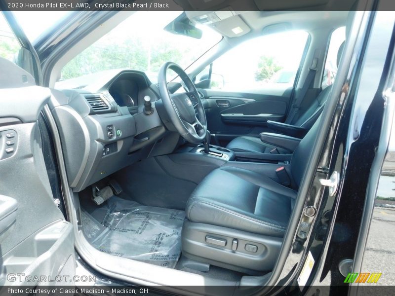 Crystal Black Pearl / Black 2020 Honda Pilot EX-L AWD