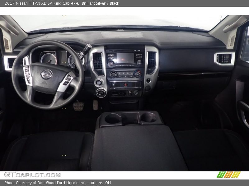 Dashboard of 2017 TITAN XD SV King Cab 4x4