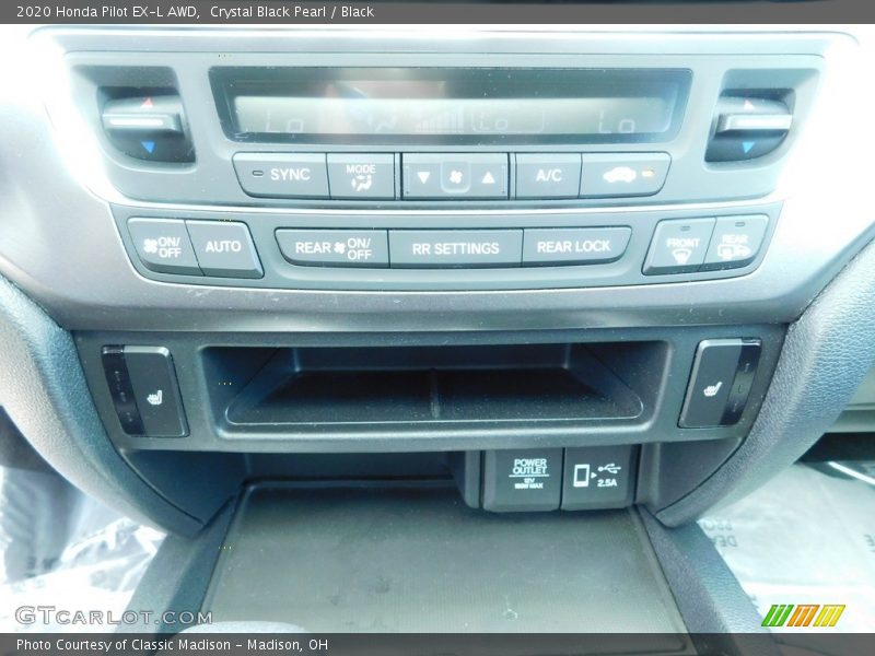 Crystal Black Pearl / Black 2020 Honda Pilot EX-L AWD