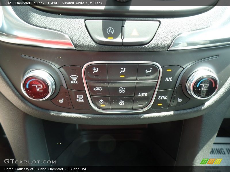 Summit White / Jet Black 2022 Chevrolet Equinox LT AWD