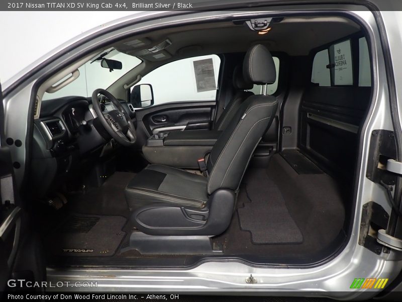  2017 TITAN XD SV King Cab 4x4 Black Interior