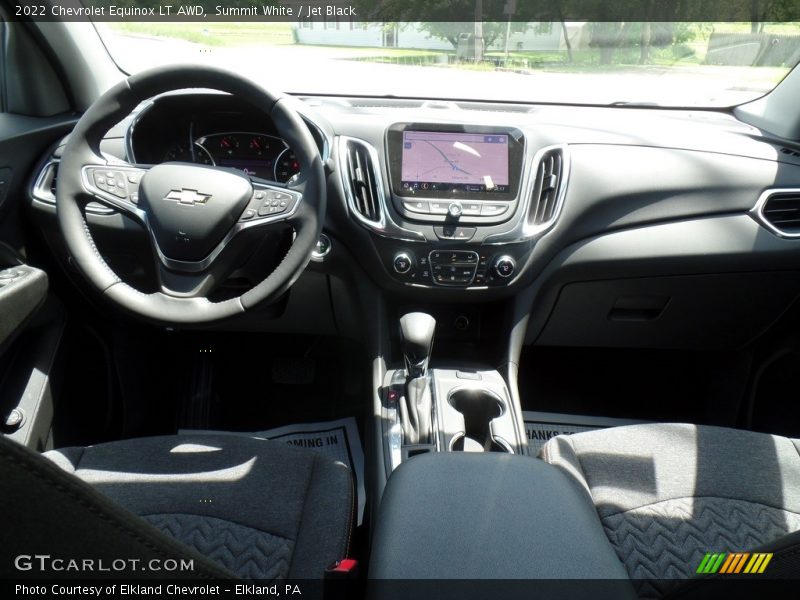 Summit White / Jet Black 2022 Chevrolet Equinox LT AWD