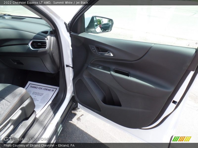 Summit White / Jet Black 2022 Chevrolet Equinox LT AWD