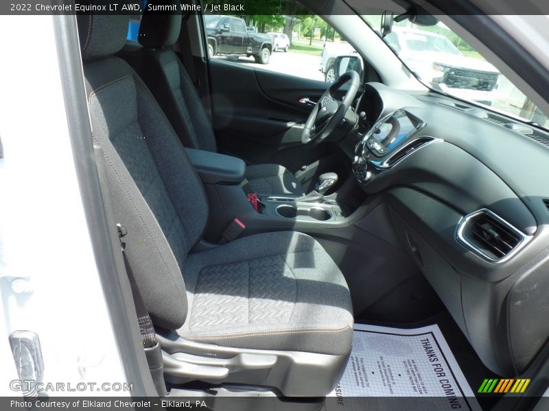 Summit White / Jet Black 2022 Chevrolet Equinox LT AWD