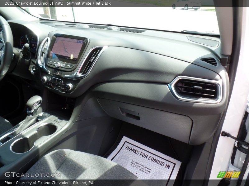 Summit White / Jet Black 2022 Chevrolet Equinox LT AWD