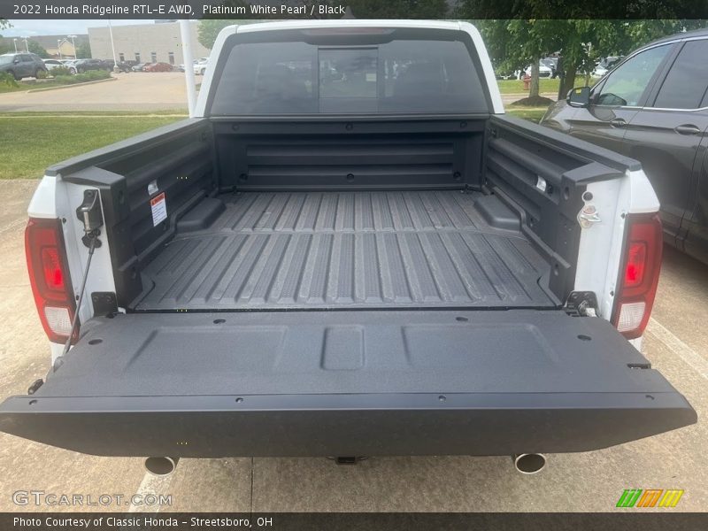Platinum White Pearl / Black 2022 Honda Ridgeline RTL-E AWD