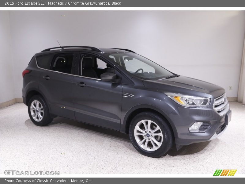 Magnetic / Chromite Gray/Charcoal Black 2019 Ford Escape SEL