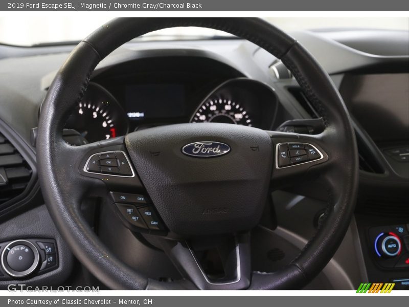 Magnetic / Chromite Gray/Charcoal Black 2019 Ford Escape SEL
