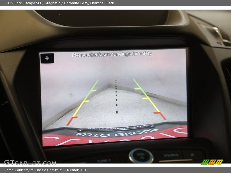 Magnetic / Chromite Gray/Charcoal Black 2019 Ford Escape SEL