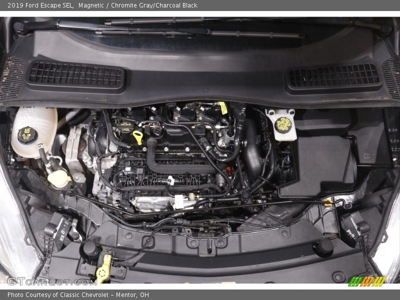 Magnetic / Chromite Gray/Charcoal Black 2019 Ford Escape SEL