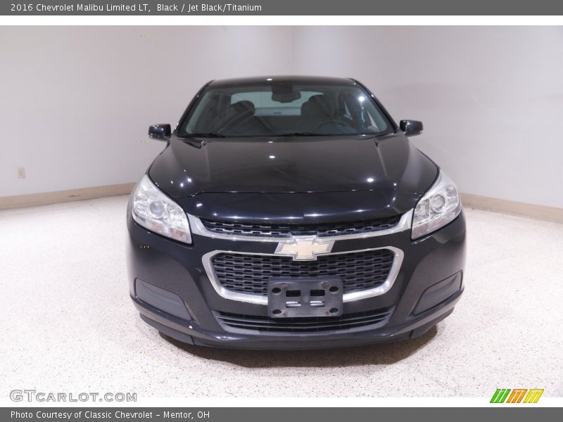 Black / Jet Black/Titanium 2016 Chevrolet Malibu Limited LT