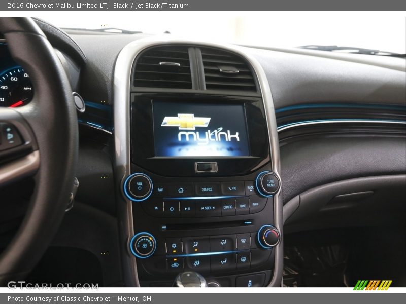 Black / Jet Black/Titanium 2016 Chevrolet Malibu Limited LT