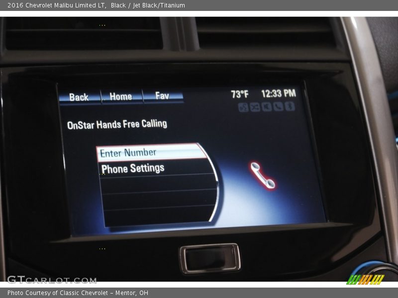 Black / Jet Black/Titanium 2016 Chevrolet Malibu Limited LT