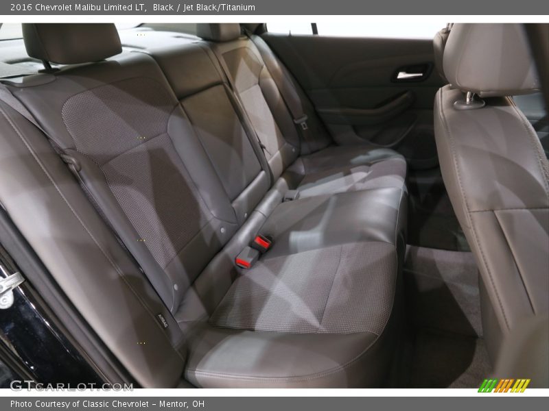 Black / Jet Black/Titanium 2016 Chevrolet Malibu Limited LT