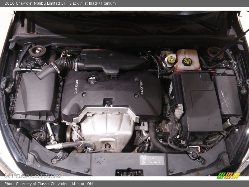 Black / Jet Black/Titanium 2016 Chevrolet Malibu Limited LT