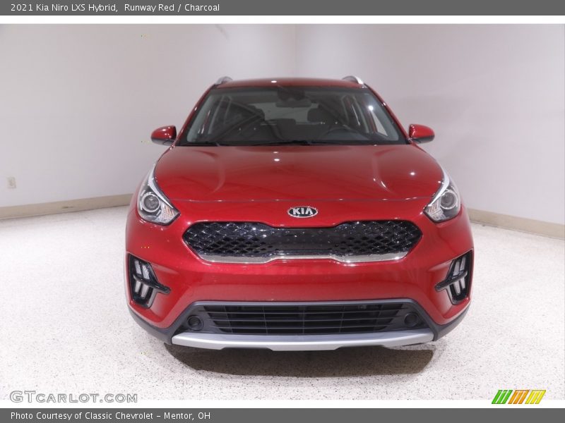 Runway Red / Charcoal 2021 Kia Niro LXS Hybrid