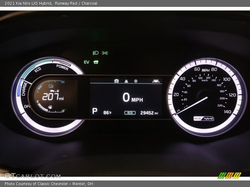  2021 Niro LXS Hybrid LXS Hybrid Gauges