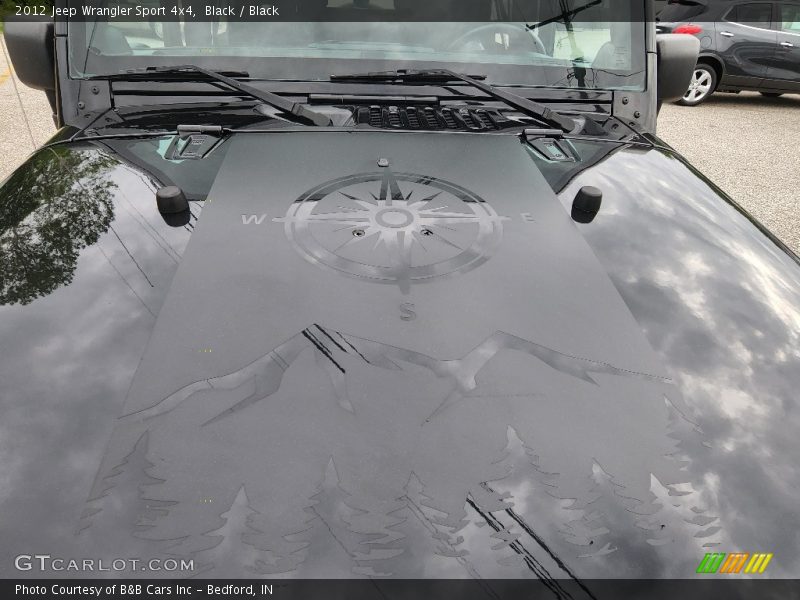 Black / Black 2012 Jeep Wrangler Sport 4x4