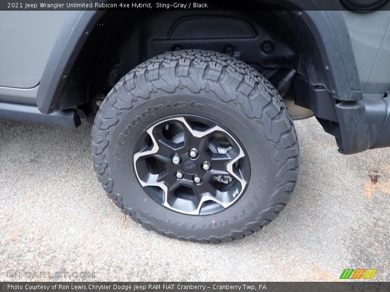 Sting-Gray / Black 2021 Jeep Wrangler Unlimited Rubicon 4xe Hybrid
