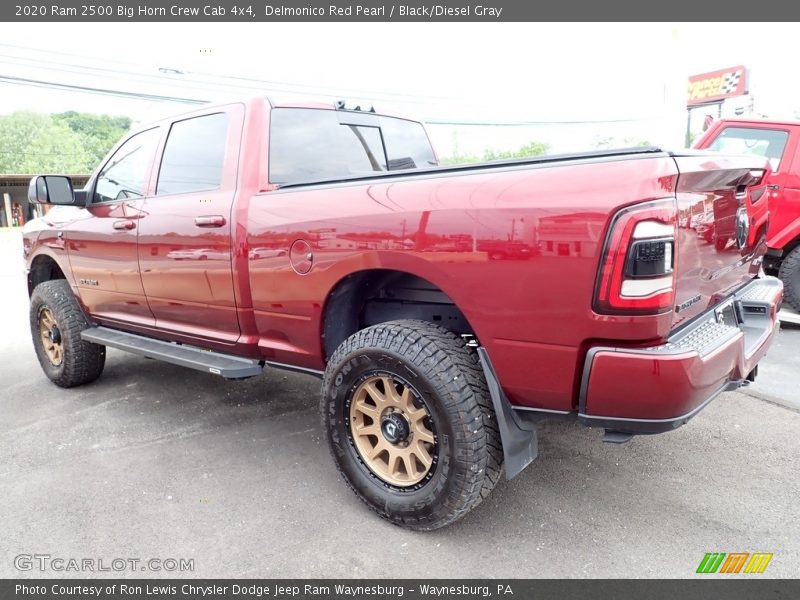 Delmonico Red Pearl / Black/Diesel Gray 2020 Ram 2500 Big Horn Crew Cab 4x4