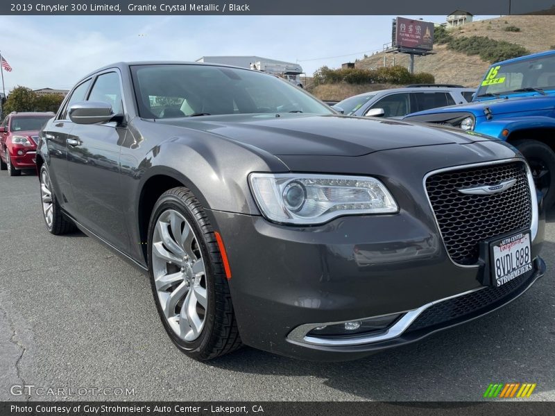 Granite Crystal Metallic / Black 2019 Chrysler 300 Limited