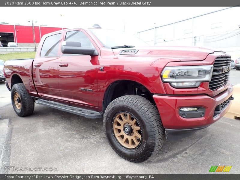 Delmonico Red Pearl / Black/Diesel Gray 2020 Ram 2500 Big Horn Crew Cab 4x4