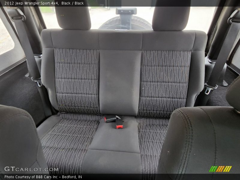 Black / Black 2012 Jeep Wrangler Sport 4x4