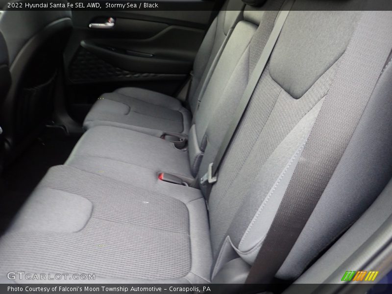 Stormy Sea / Black 2022 Hyundai Santa Fe SEL AWD