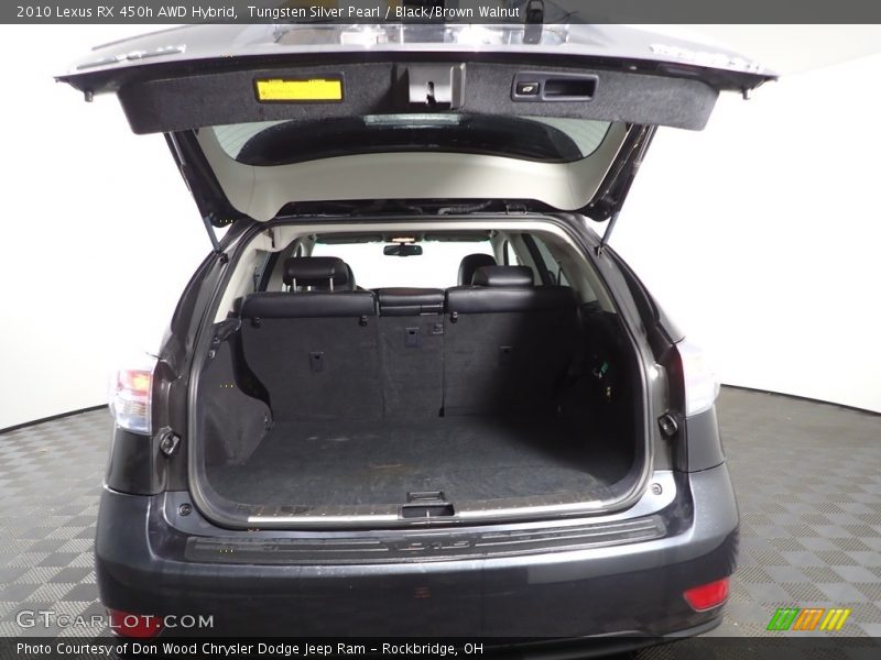 Tungsten Silver Pearl / Black/Brown Walnut 2010 Lexus RX 450h AWD Hybrid