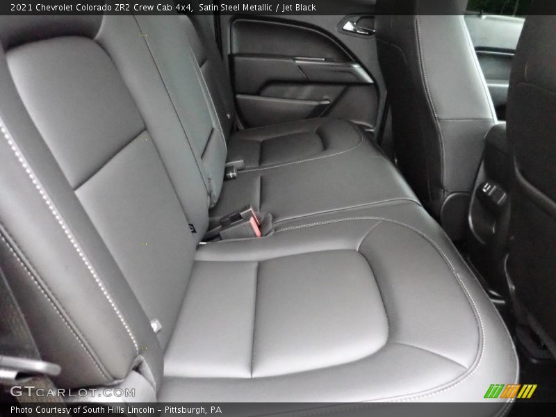 Rear Seat of 2021 Colorado ZR2 Crew Cab 4x4