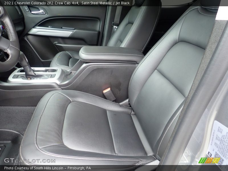 Front Seat of 2021 Colorado ZR2 Crew Cab 4x4