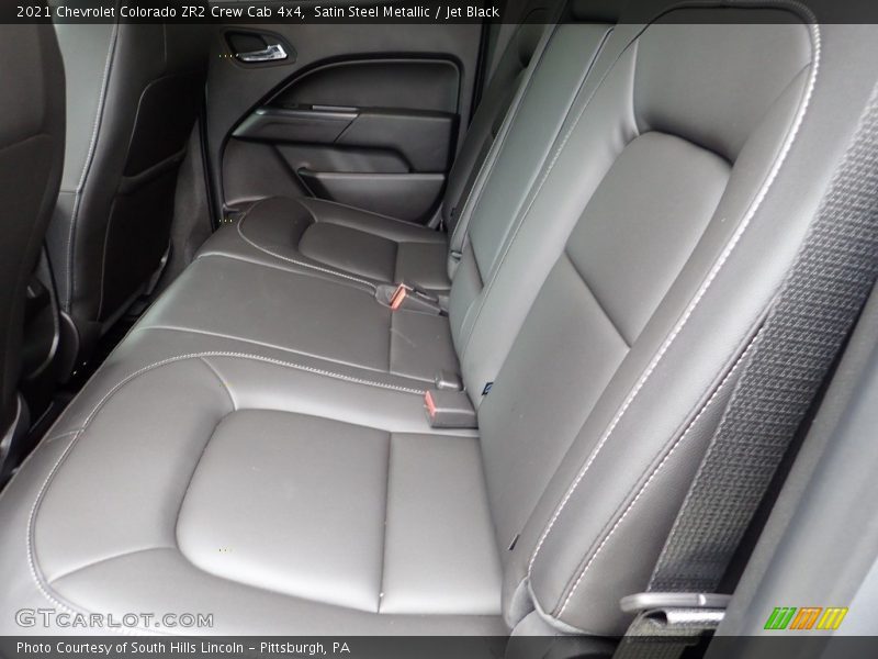 Rear Seat of 2021 Colorado ZR2 Crew Cab 4x4