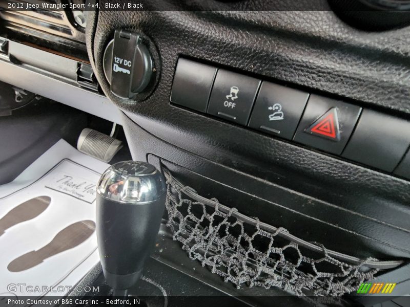 Black / Black 2012 Jeep Wrangler Sport 4x4