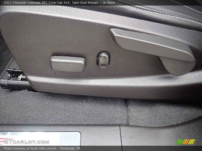 Satin Steel Metallic / Jet Black 2021 Chevrolet Colorado ZR2 Crew Cab 4x4