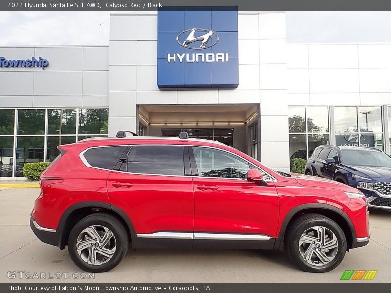  2022 Santa Fe SEL AWD Calypso Red