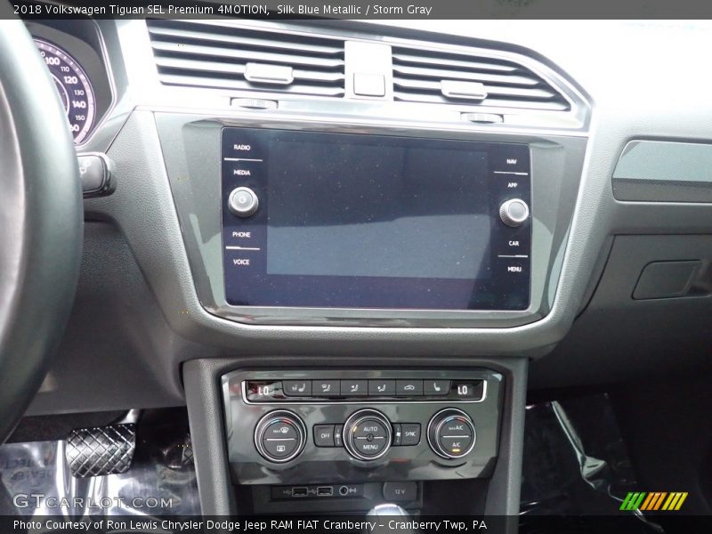 Controls of 2018 Tiguan SEL Premium 4MOTION